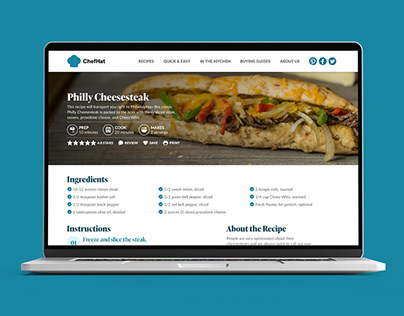 ChefHat Recipe Website