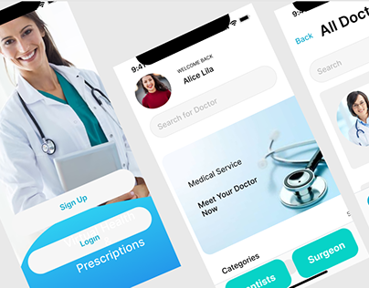 Doctor Appoinment App UI Design