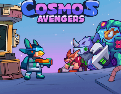 Cosmos Avengers Game Art