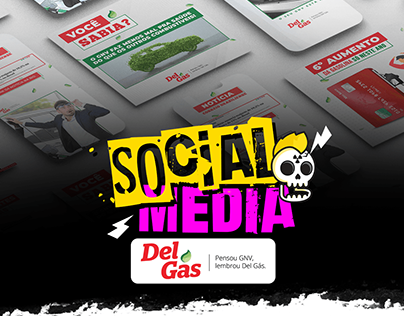 Social Media | Del Gás