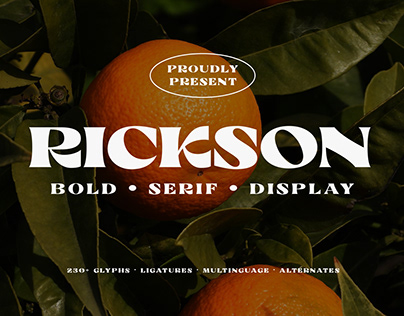 Rickson - Bold Serif