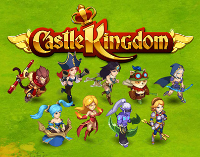 Character animation for games Castle Kingdom