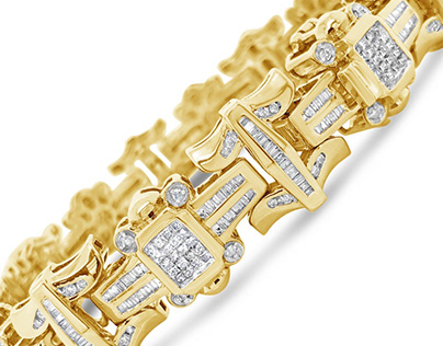 Looking for Gold Bracelet With Diamonds