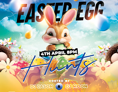 Easter Egg Hunts Flyer