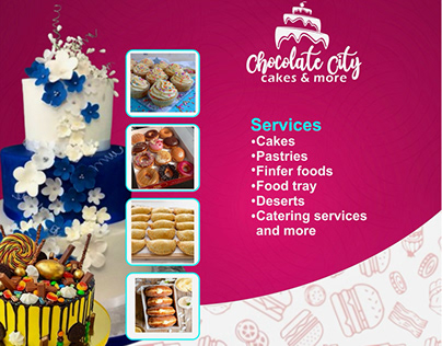 Bakes & pastries flyer