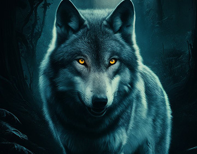 Wolf Photo manipulation