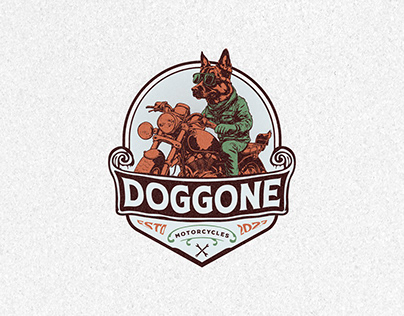DOGGONE Badge Logo