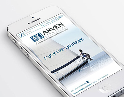 Arven Financial Logo + Website