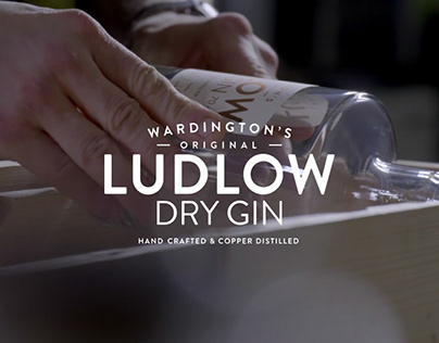 Ludlow Gin Website Concept