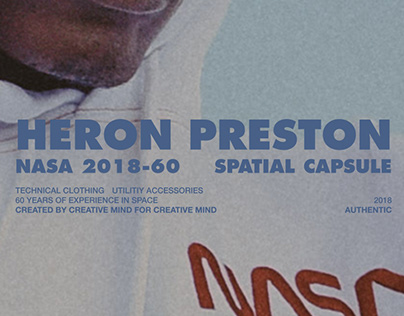 Heron Preston ft. Nasa 2018-60. SPATIAL CAPSULE