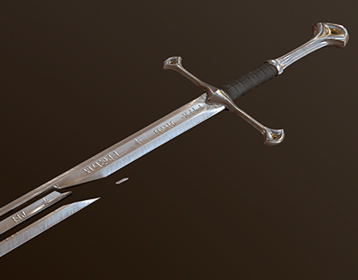 Project thumbnail - Anduril - LOTR Sword