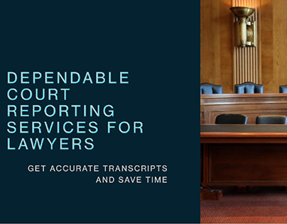 Why Lawyers Need Court Reporting Services