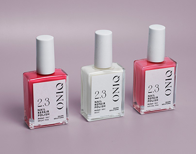 ONIQ Salon Solutions cosmetics identity