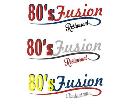 80's Fusion Logotype
