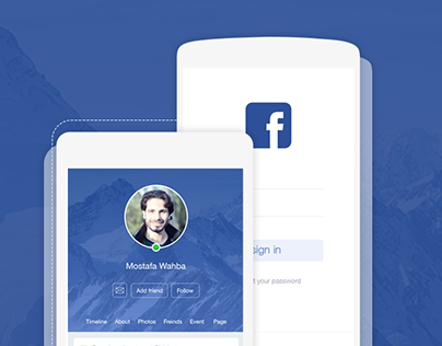 Facebook IOS 8 Redesign