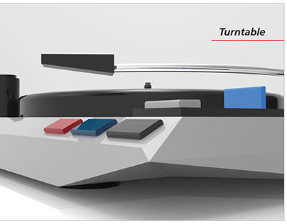 Audio-Technica RGB Concept: Turntable