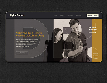 Digital Butter | Website Redesign