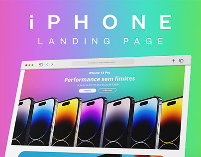 iPHONE - landing page