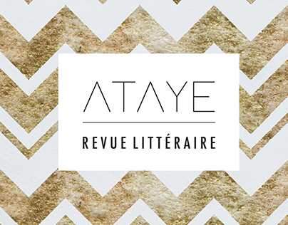 ATAYE | Revue Littéraire/literary review (logo/art dir)