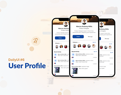 User Profile | DailyUI