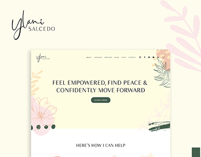 Ylani Salcedo Brand & Website Design