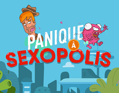 Panique à Sexopolis : E-Fundraising Strip Cartoon