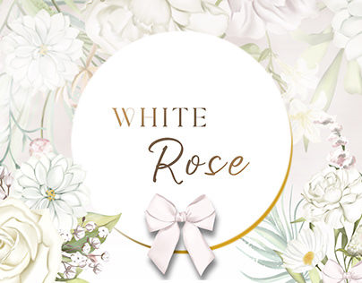 White Roses Illustration Set
