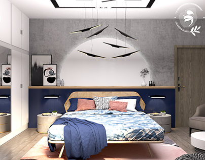 BED ROOM DESIGN (THE MOON )