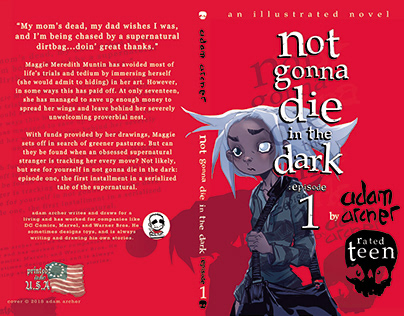 Not Gonna Die In the Dark cover 1