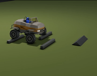 4x4 Buggy - Rigid Body Physics Simulation