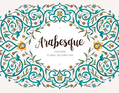 Arabesque. Eastern Floral Decoration