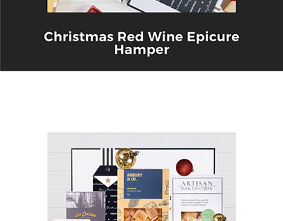 Wine Christmas Hampers
