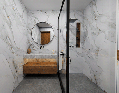 Minimalist Bathroom Interior Design