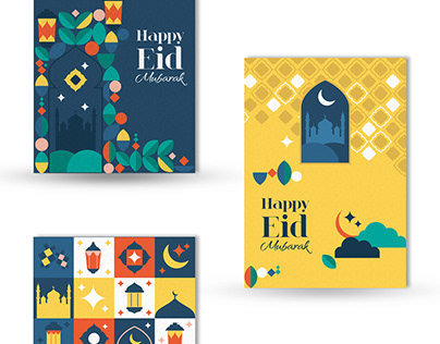 Eid Mubarak Vector Design
