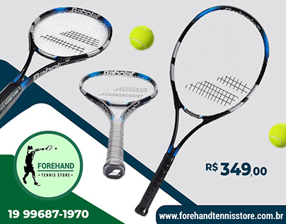 Forehand Tennis Store | Mídias Sociais