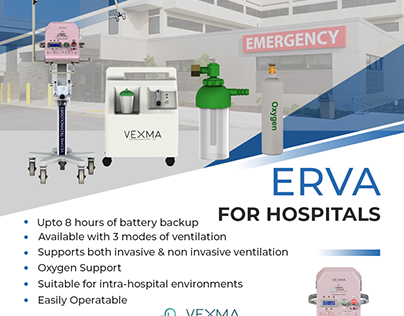 ERVA Ventilator For Hospitals - Vexmacare