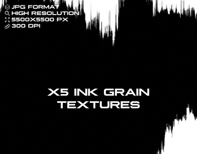 X5 Ink Grain Textures