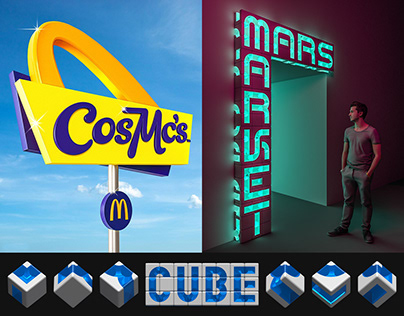 CosMc's McDonald's Cube Toy Макдоналдс Вкусно — и точка