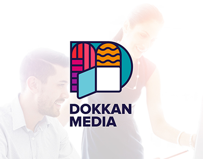 DOKKAN MEDIA Logo & Branding