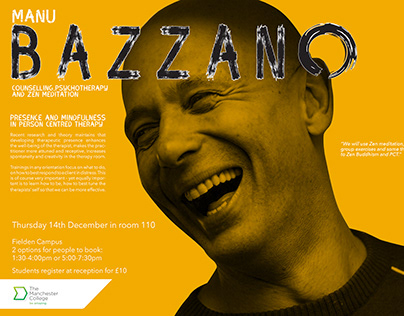 Manu Bazzano Poster