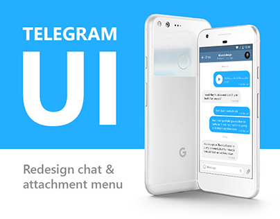 UI Design for Telegram Android App