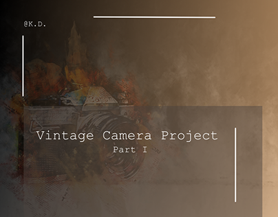 Vintage Camera Project - Part I