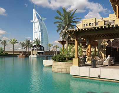 Burj Al Arab - Hotel in Dubai / Бурдж-эль-Араб