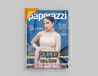 Fashion Magazine I Paparazzi Magazine Layout