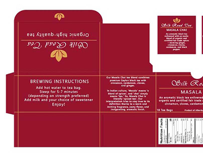 Silk Road Tea Packaging