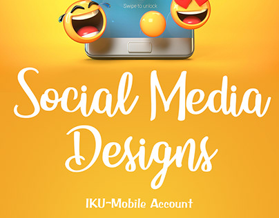 Social Media Designs...IKU-Mobile...