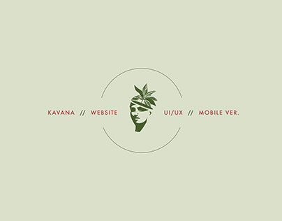 Kavana - UI/UX - Website Mobile Version