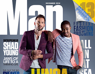 Cover | Man magazine | December 2014