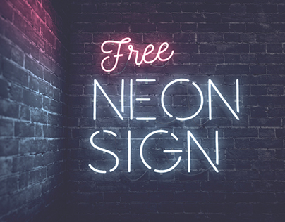 Neon Sign | FREE After Effects Template
