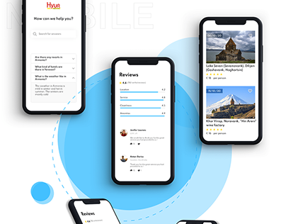 Hyur Service Website Redesign | UX / UI Design